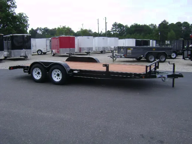 18FT Open Car Hauler w/ Brakes