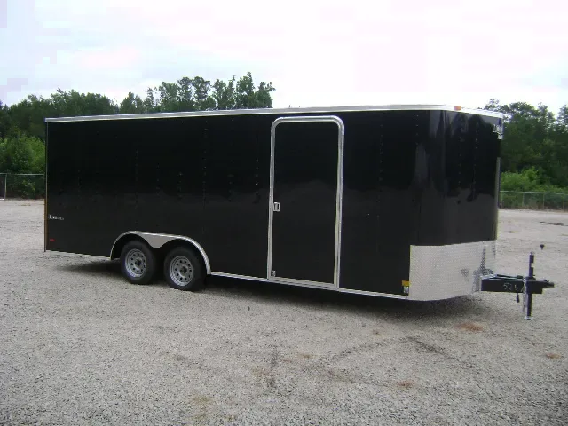 20FT ENCLOSED BLACK CAR HAULER