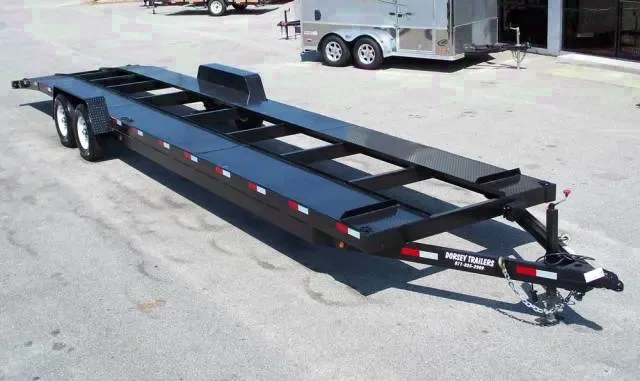 7 x 34' (2) Car, Open Car-Hauler