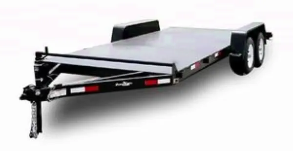 82 x 18 Car Hauler W/#5200 Axles W/Steel Floor