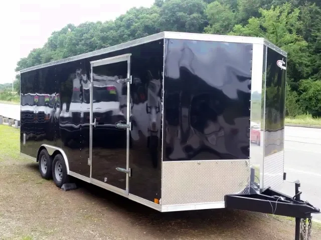 Black 20ft TA Car Hauler