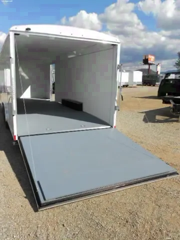 24ft Enclosed Auto Hauler-Finished Interior