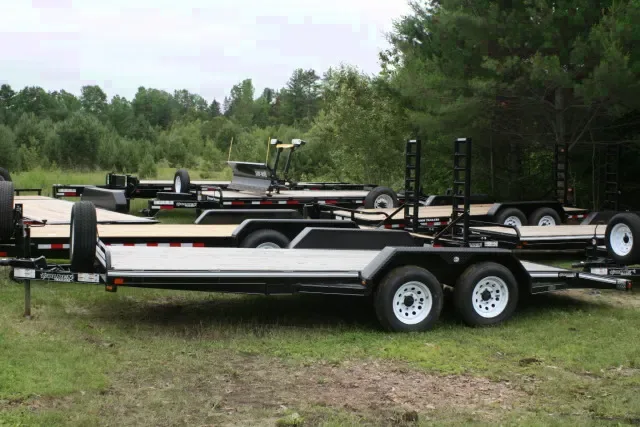 18ft Flatbed/Car Hauler Trailer