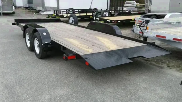 CAR HAULER 20FT FULL TILT BED