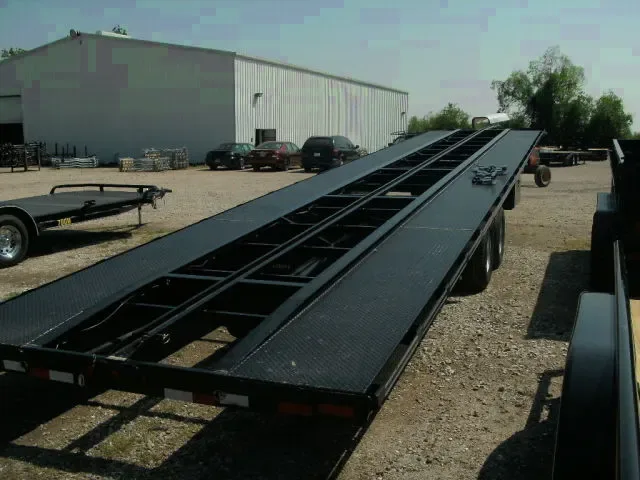 51ft Three Car Hauler with Channel
