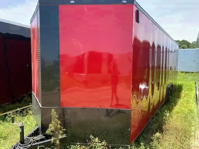 26FT RED W/BLACKOUT PACKAGE CAR HAULER