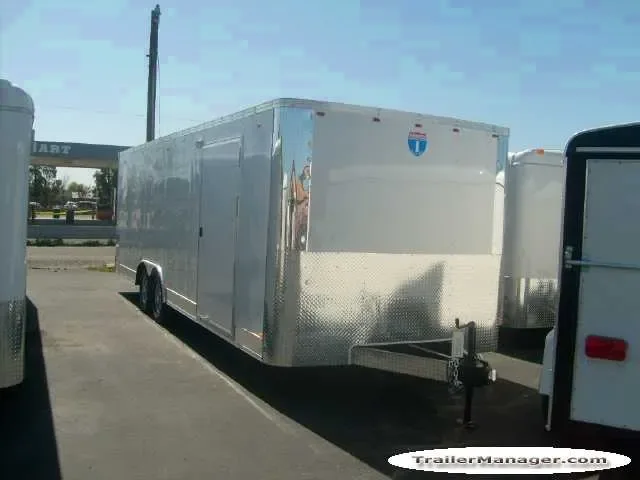 24FT CAR HAULER W/7000LB TANDEM AXLES