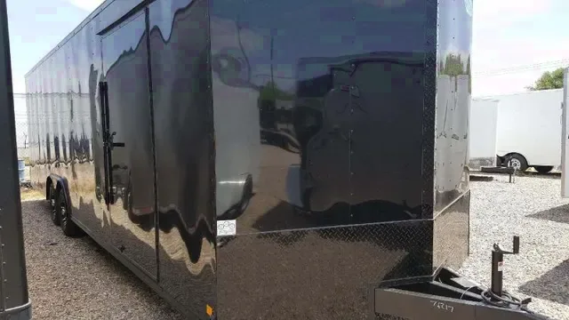 28ft Blackout Car / Racing w/Tandem 5200lb Axles
