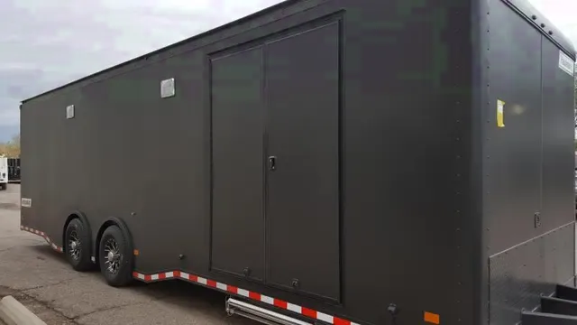 Blackout 28ft Car / Racing Trailer Loaded