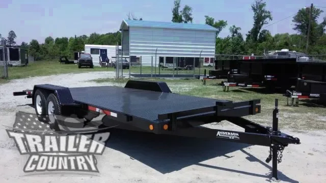 7' X 20' (18'+2') Bumper Pull CarHauler Trailer