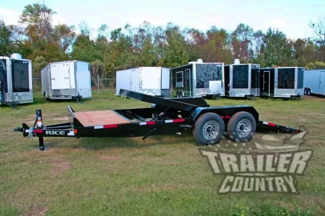 7' x 20' (16' + 4') Robotic Built Bumper Pull Trlr