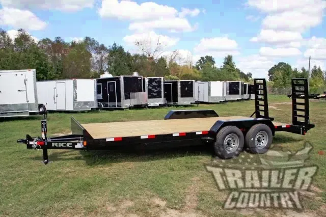 7' x 20' (18' + 2') Robotic Built Bumper Pull Trlr