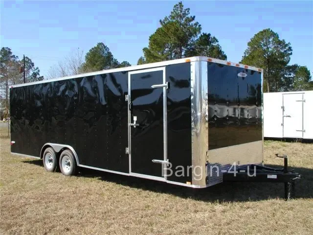 8.5x20 Enclosed Carhauler Cargo Trailer - Color Opt.