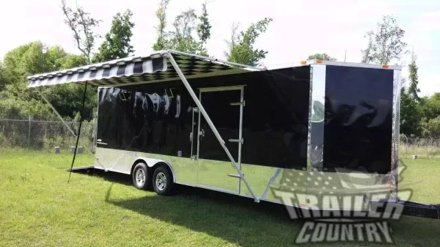 8.5 X 24 V-Nosed Enclosed Toy-Race Car Hauler