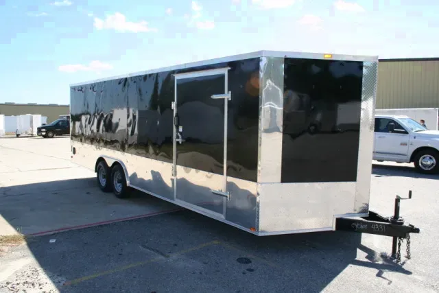 8.5 X 24 ENCLOSED CAR HAULER TRAILER - TOURING PACKAGE