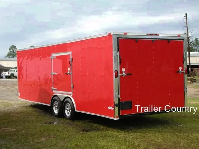 8.5X24 ENCLOSED CARHAULER TRAILER-10,400 LB GVWR-LOADED