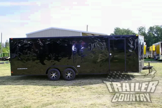 8.5 X 24' BLACKOUT ENCLOSED TRAILER