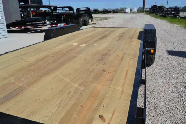 20FT OPEN CAR HAULER WOOD DECK