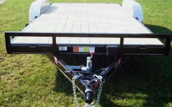 20ft Open Bumper Pull Auto Trailer