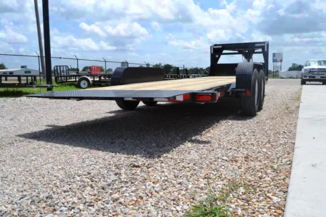 24FT Gooseneck Gravity Tilt Trailer