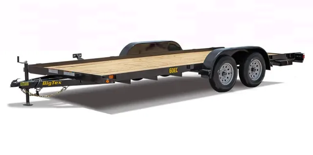 2025 Big Tex 16ft Bumper Pull Open Auto Trailer