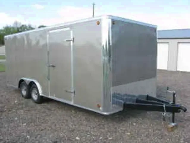 20ft Enclosed Car Trailer Bumper Pull
