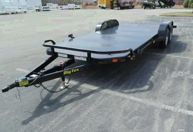 18ft Diamond Tread Plate Deck Car Hauler