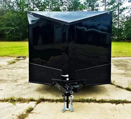 24ft Blackout Car Hauler w/Finished Interior