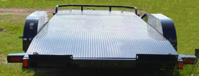 18FT STEEL DECK CAR HAULER