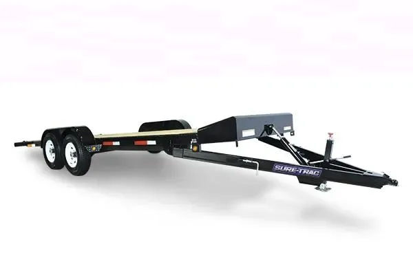 18ft Wood Deck Car Trailer