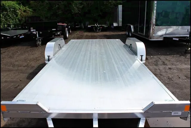 SILVER OPEN LIGHTWEIGHT 18FT CAR HAULER