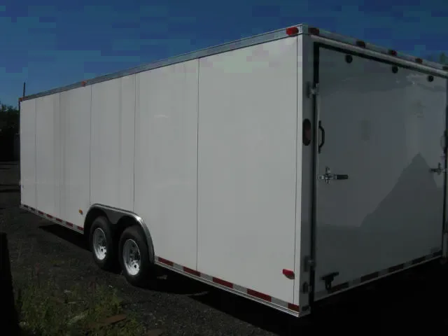 Steel Frame 24ft Enclosed Car Hauler