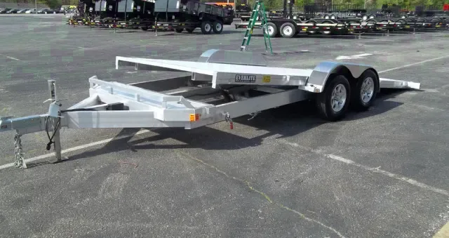 16ft All Aluminum Tilt Car Hauler