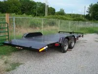 16ft Open Car Hauler with Dovetail