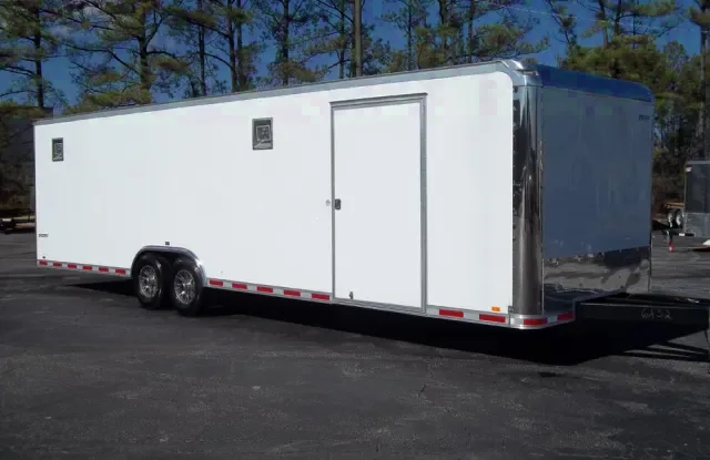 30ft Tandem Axle - Finished Interior Flat Front