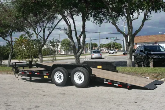 Tilt  20ft Car Hauler Equipment Trailer