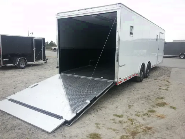 30ft Spread Axle Torsion Tandem 6,000# (12,000# GVWR)  Race Trailer