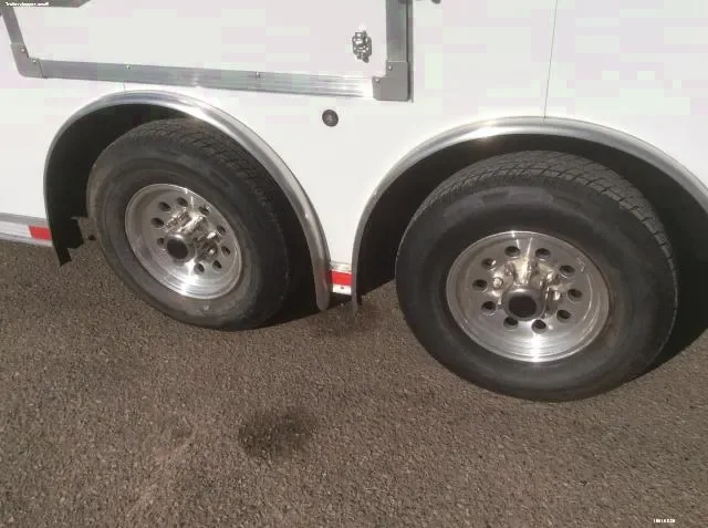 24FT CAR HAULER WITH D-RINGS, FINISHED INTERIOR AND MORE
