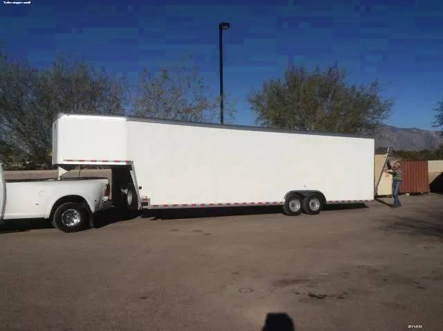 28FT Gooseneck Auto Hauler