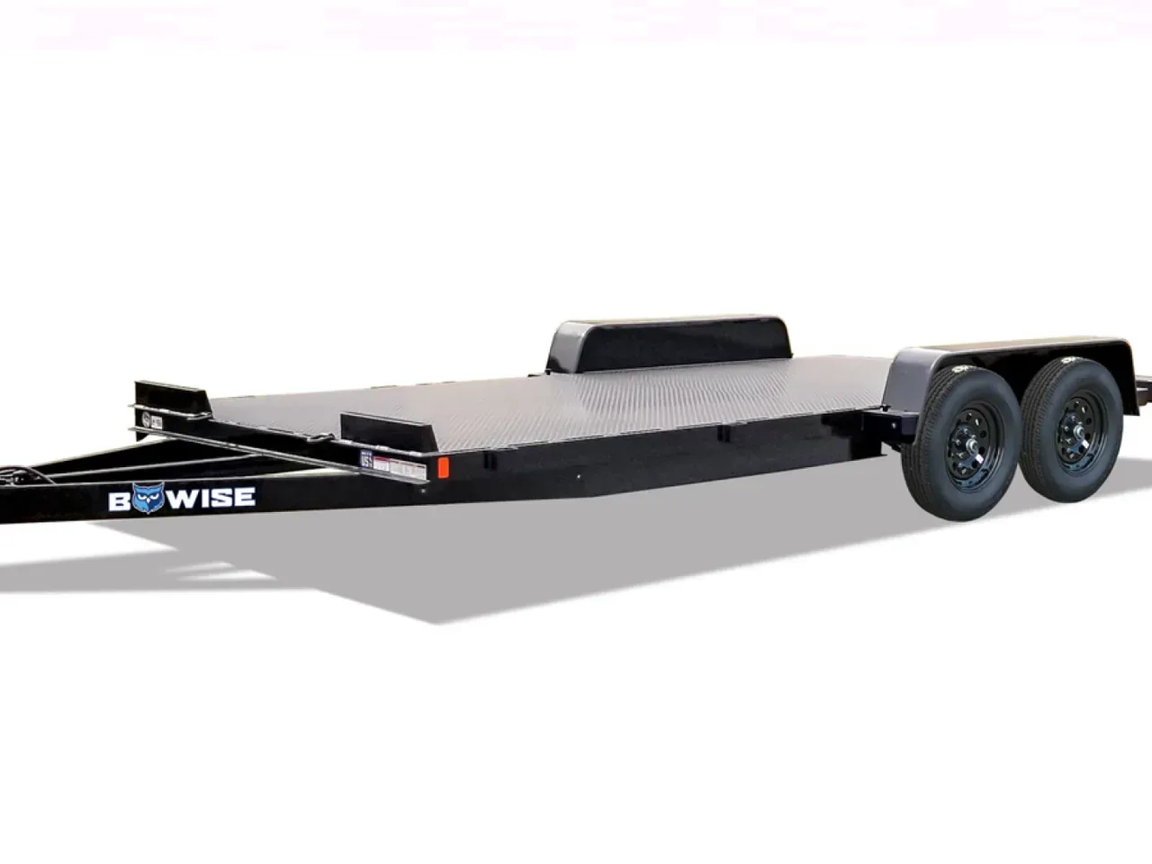 2026 BWise 18' Diamond Deck Car Hauler w Removable Fenders