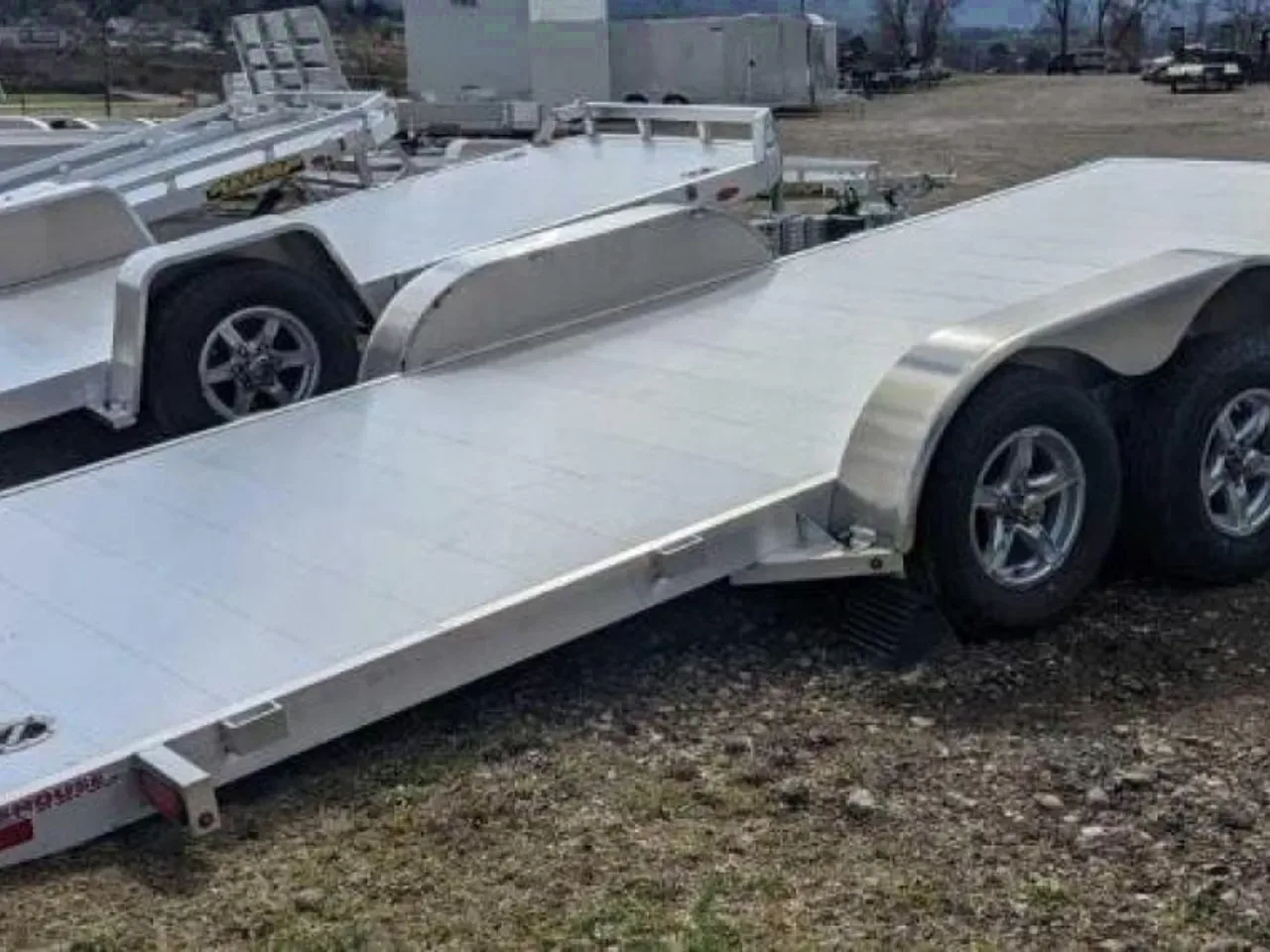 NEW 2027 Aluma 18' (20" Stationary + 18' TILT) Tilt Trailer (CAR HAULER)