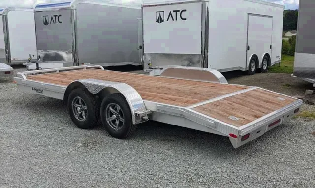 2025 Legend 7x18 Aluminum Open Car Hauler – Make an Offer!