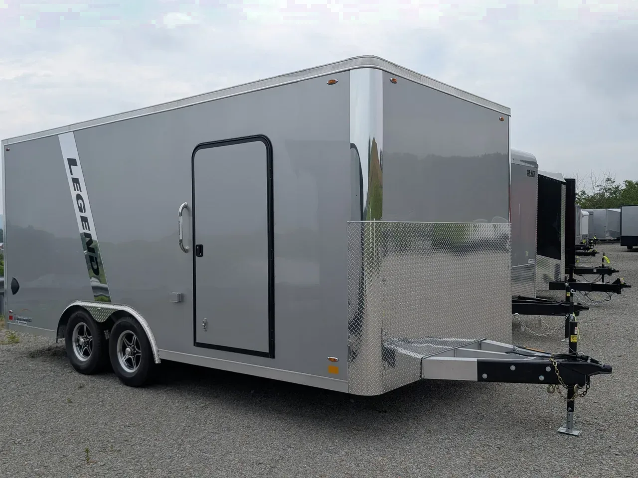 2026 Legend 8.5x18 Trail Master Flat Front Cargo Trailer w/ Ramp Door