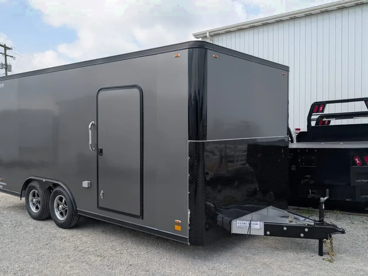 2027 Legend 8.5 x 18 Trail Master Flat Front Cargo Trailer w/ Ramp Door (84" INSIDE!!)