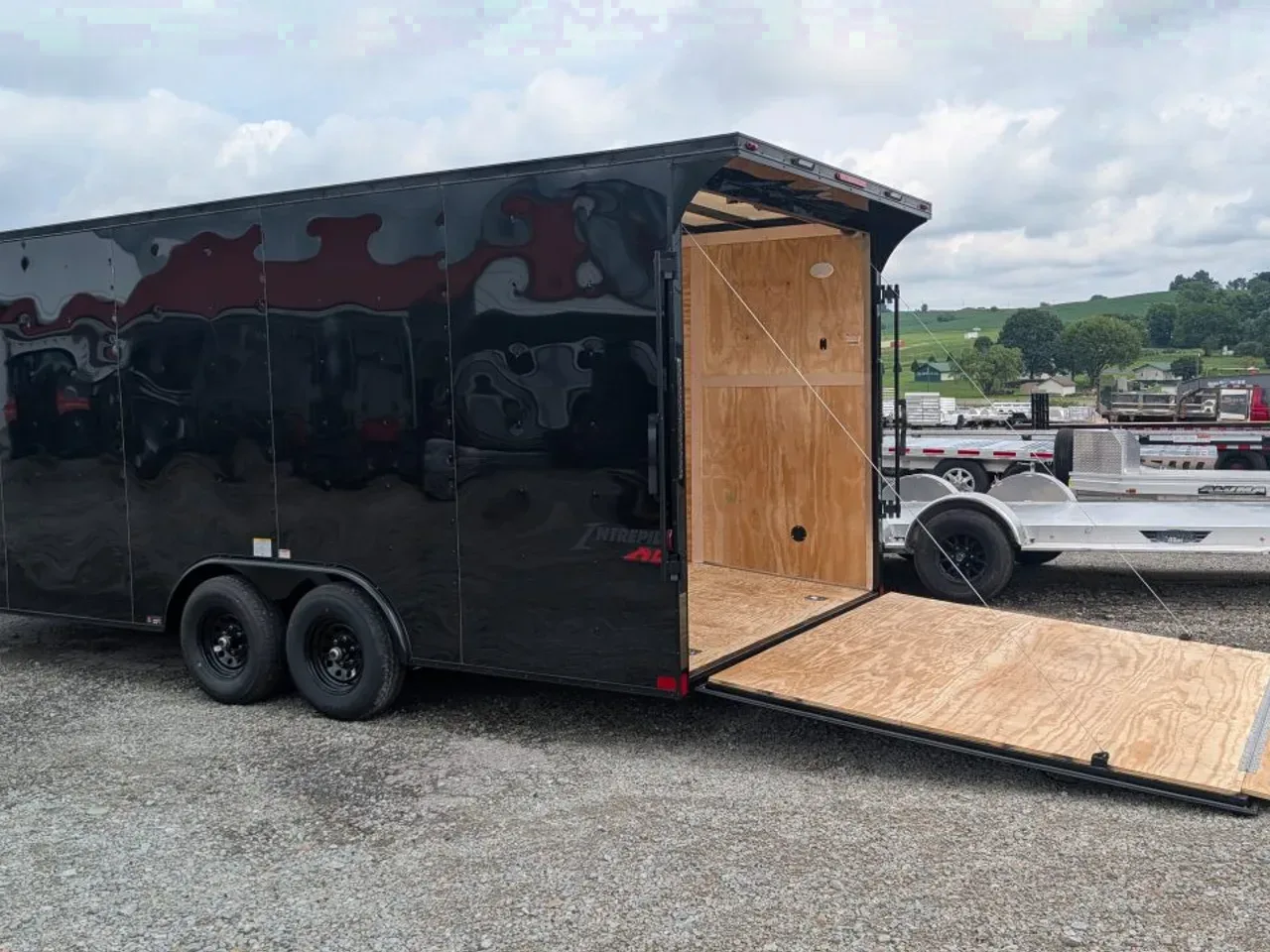 2027 Homesteader 8.5 x 20 HD SERIES Intrepid Car Hauler w/ Ramp (84" Inside)