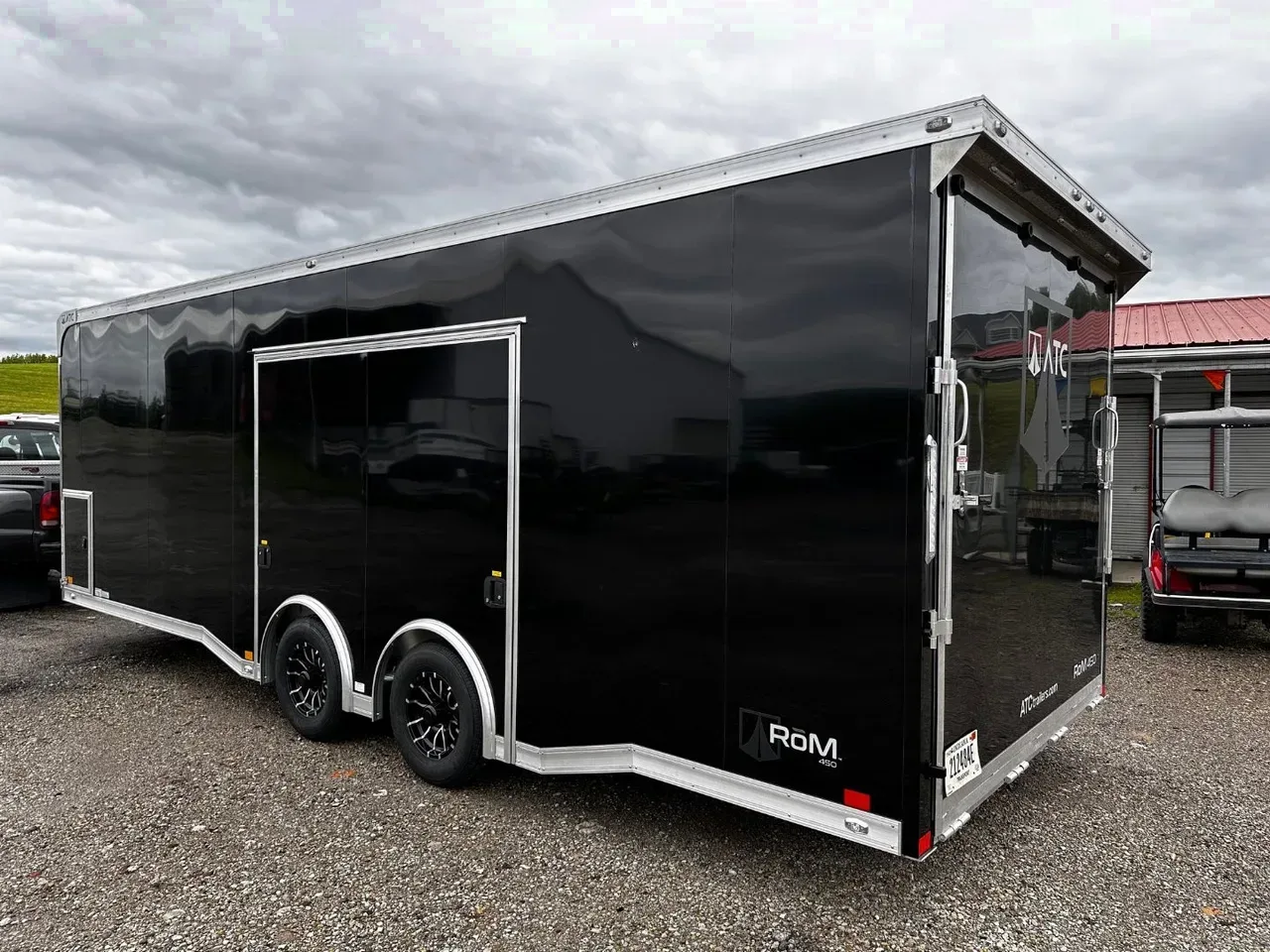 2025 ATC 8.5 x 24 ROM450 Enclosed Car Hauler w/ Relax & Plus Package