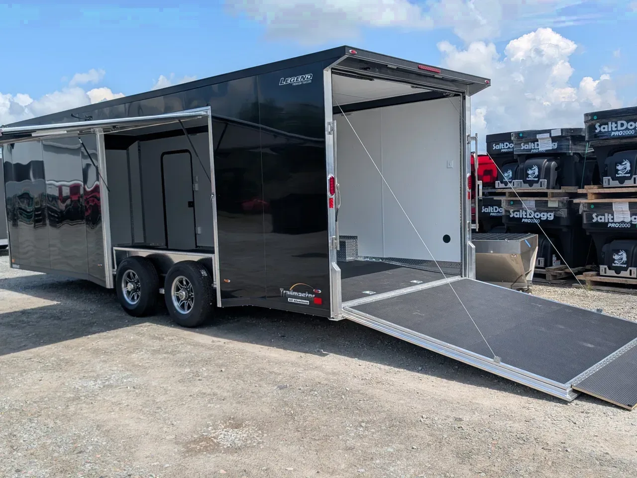 2026 Legend 8.5 x 24 Trailmaster Race Series Car Hauler w/ Ramp (ESCAPE DOOR!!!)