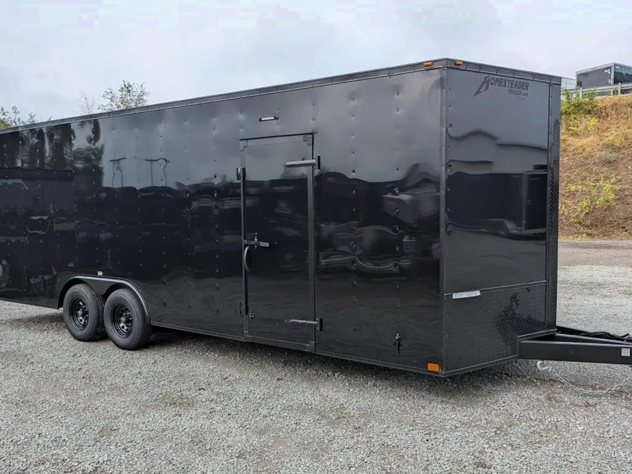 2027 Homesteader 8.5 x 24 HD SERIES Intrepid Car Hauler w/ Ramp (84" Inside)