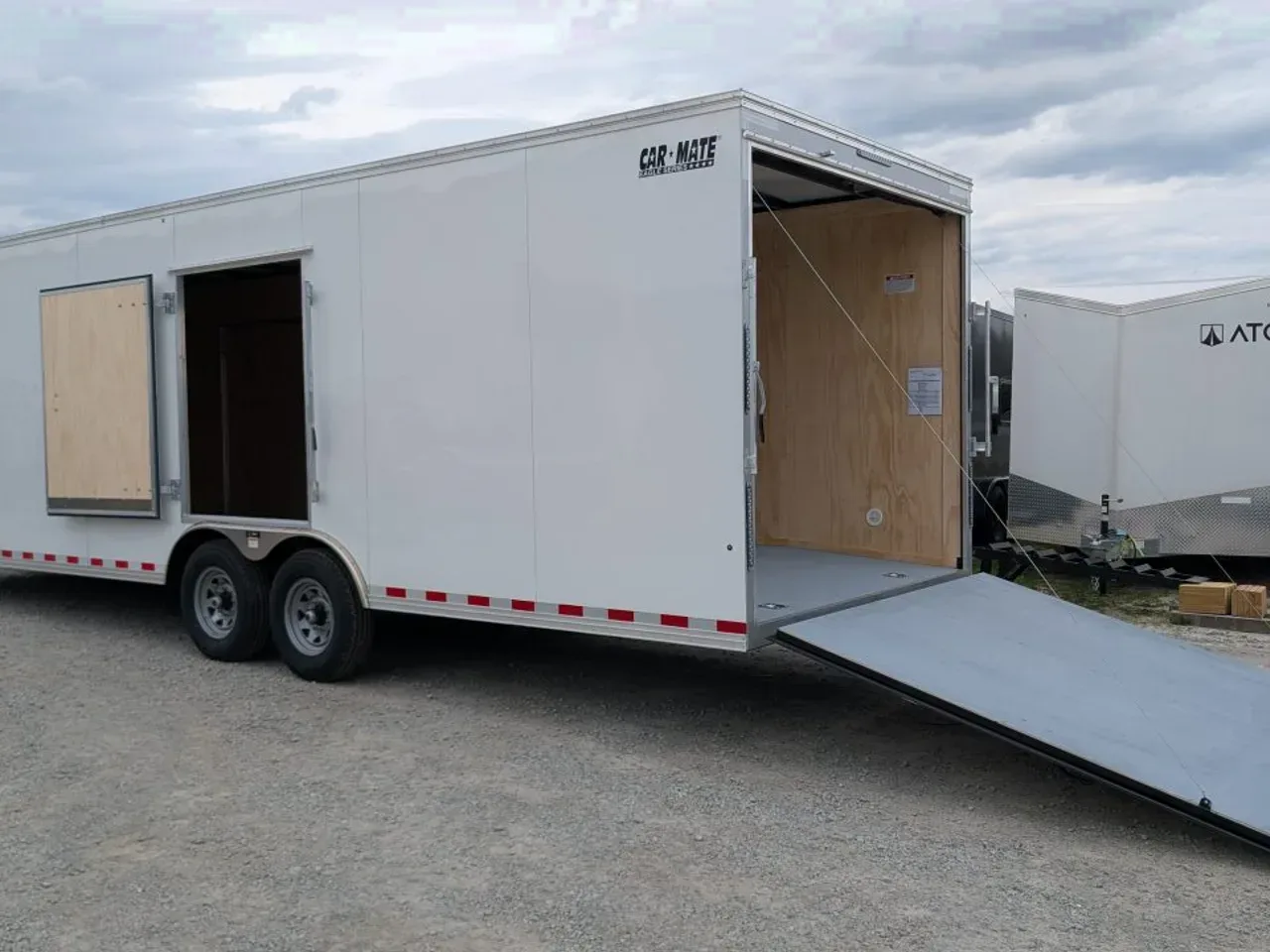 2026 Car Mate 8.5 x 28 HD Eagle Car Hauler w/ Ramp (12000# GVWR)