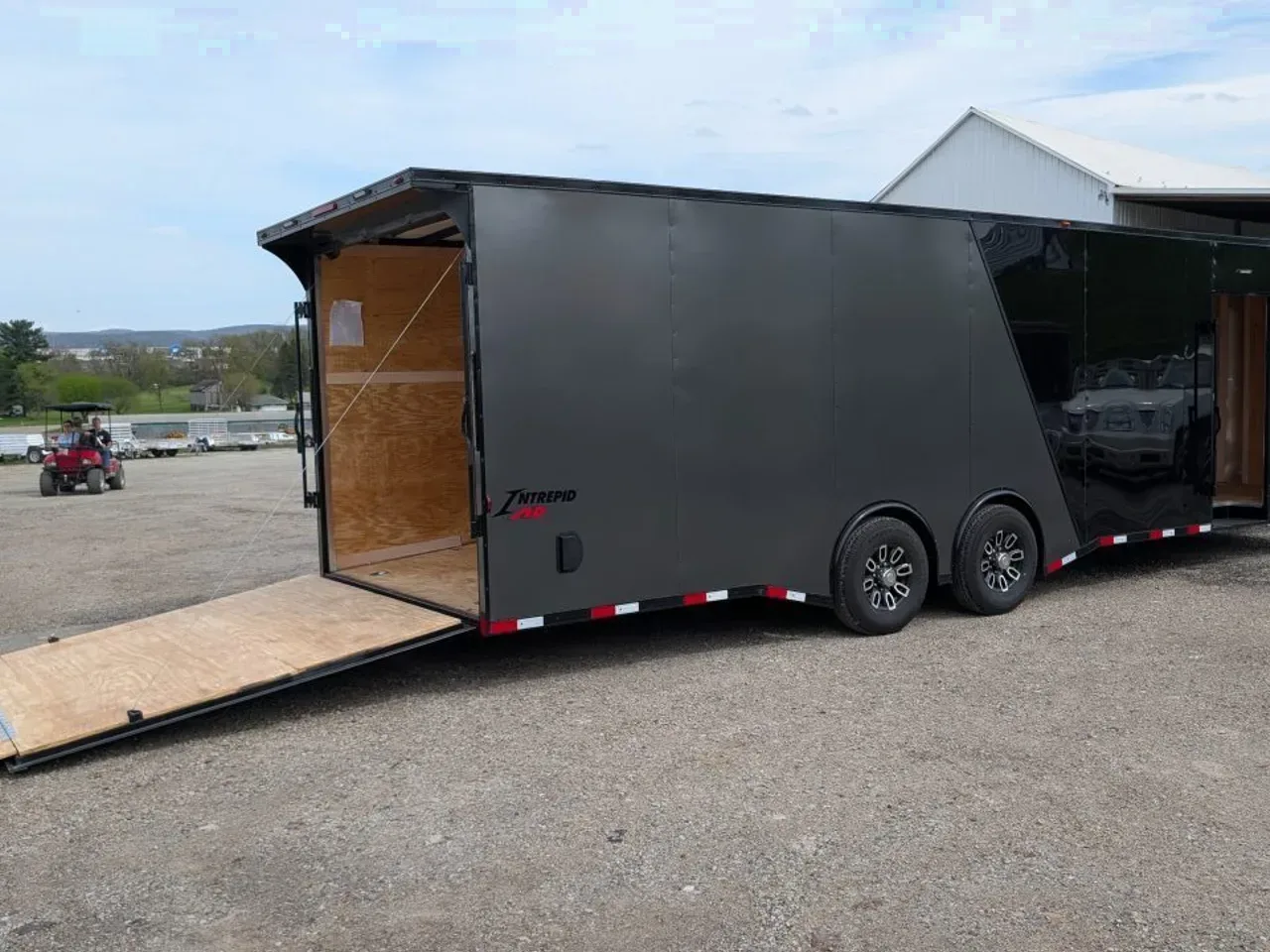 2027 Homesteader 8.5 x 28 HD SERIES Intrepid Car Hauler w/ Ramp (14K GVW)